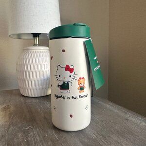 NWT HELLO KITTY X STARBUCKS STAINLESS STEEL TUMBLER